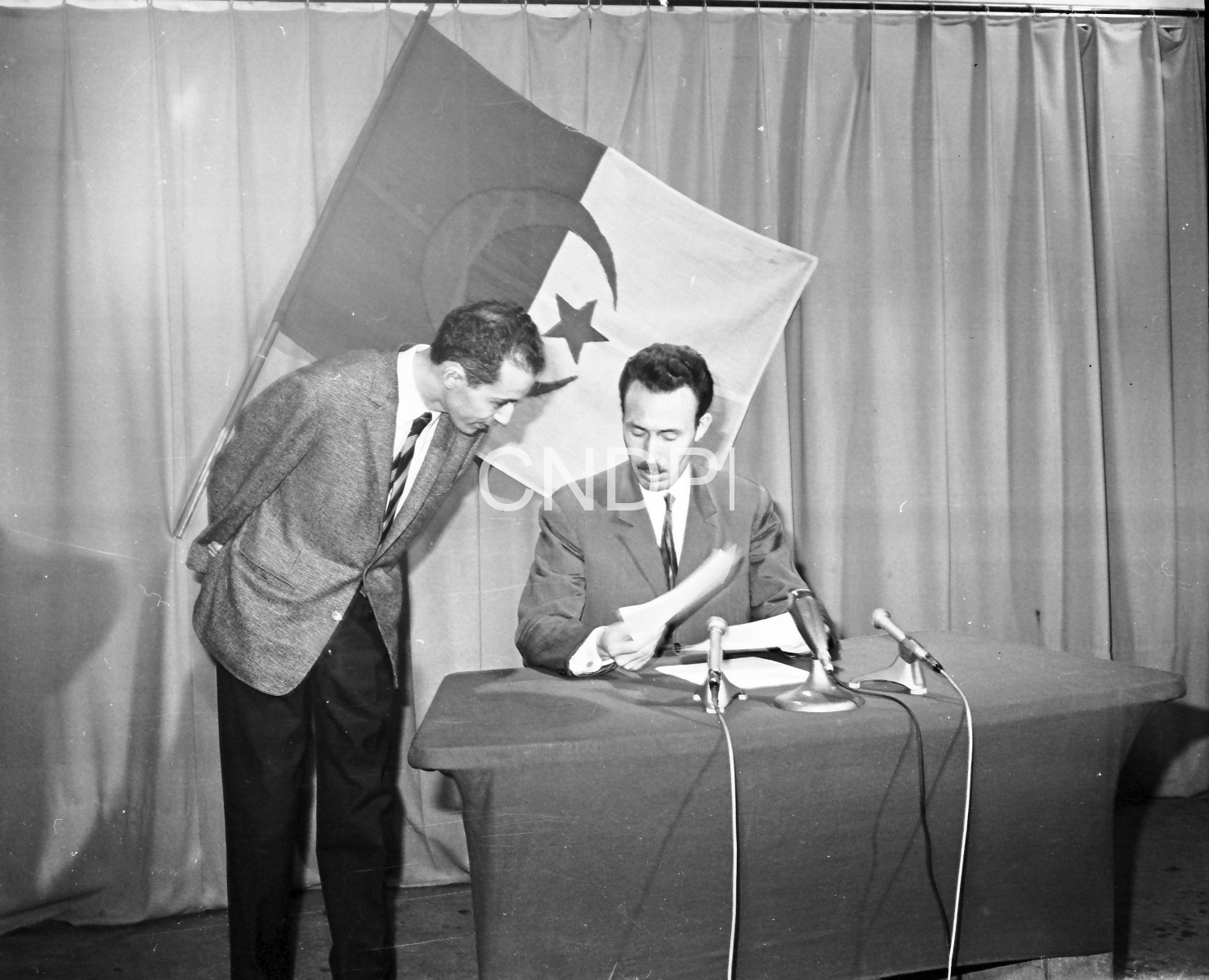 Le Président Boumédiène à la RTA