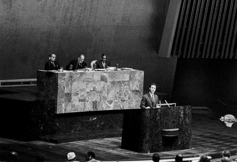 L’Algérie a été admise à l’ ONU 1962