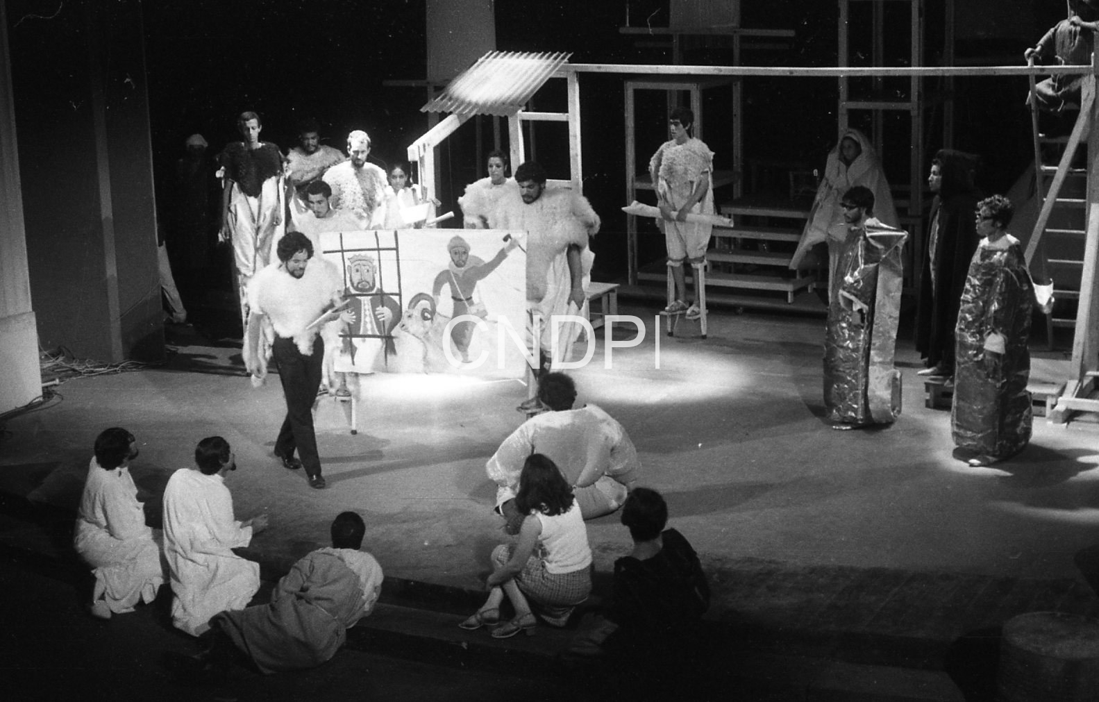 Festival Panafricain ensemble de Ballet du  Nigeria et de Haute Volta en 1969